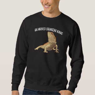 Bearded Dragon For Men Dad Lizard Herpetology Sweatshirt