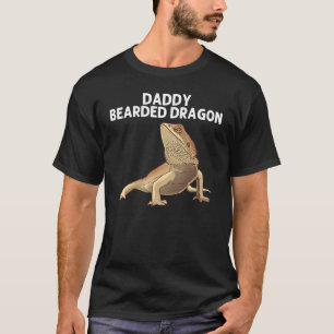   Bearded Dragon For Men Dad Lizard   Herpetology T-Shirt