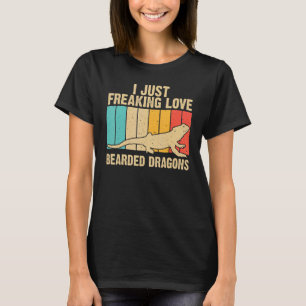 Bearded Dragon For Men Women Reptile Iguana Lizard T-Shirt