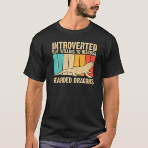 Bearded Dragon For Men Women Reptile Iguana Lizard T-Shirt