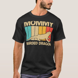 Bearded Dragon For Women Mum Reptile Iguana Lizard T-Shirt