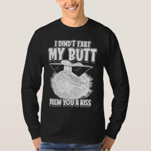 Bearded Dragon Humour I Didnt Fart My Butt Blew Y T-Shirt