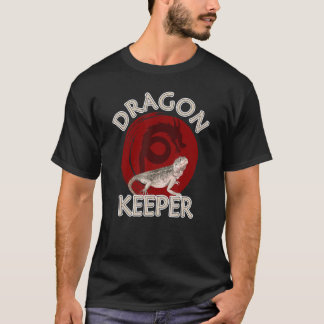 Bearded Dragon Keeper Reptile Animal Graphic T-Shirt