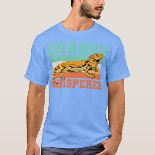 Bearded Dragon Lizard Herpetologist Vintage T-Shirt