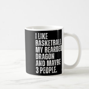 Bearded Dragon Lizard Owner Sketll Lover Funny Rep Coffee Mug