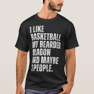 Bearded Dragon Lizard Owner Sketll Lover Funny Rep T-Shirt