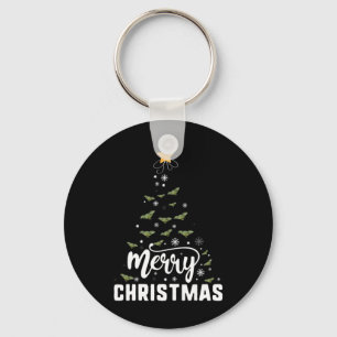 Bearded Dragon Merry Christmas Tree Family Xmas Ho Key Ring