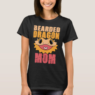 Bearded Dragon  Mom Reptiles Pet Reptile Owner Gra T-Shirt
