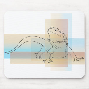 Bearded Dragon Mouse Mat