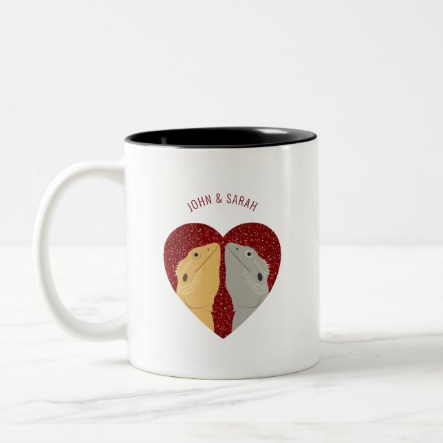 Bearded Dragon Mugs (Left)
