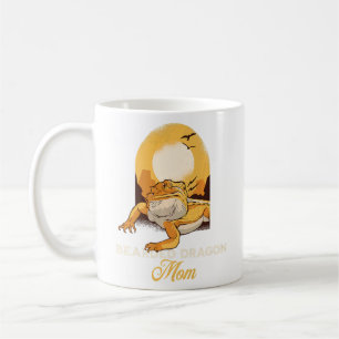 Bearded Dragon Mum  Reptile Lizard  Coffee Mug