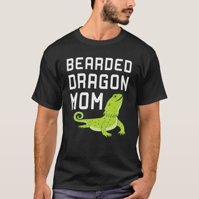 Bearded Dragon Mum T-Shirt (Front)