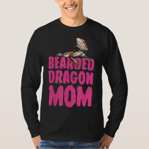 Bearded Dragon Mum Women Kids Bearded Dragon T-Shirt