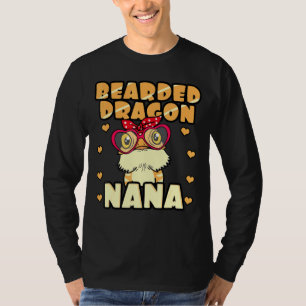 Bearded Dragon Nana Pogona Reptile Nana T-Shirt