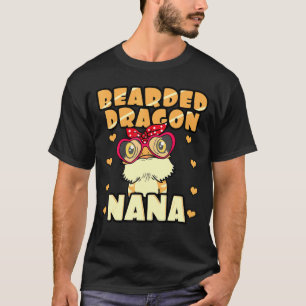 Bearded Dragon Nana Pogona Reptile Nana T-Shirt