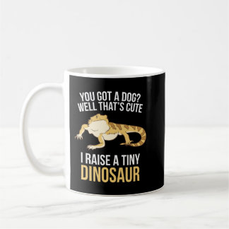 Bearded Dragon Owner I Raise A Tiny Dinosaur Pullo Coffee Mug