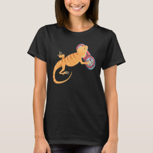 Bearded Dragon Playing Video Game Lizards T-Shirt
