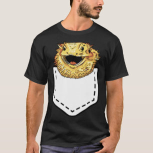 Bearded Dragon Pocket Beardie Reptile Lizard Lover T-Shirt