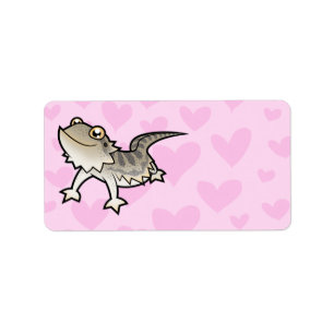 Bearded Dragon / Rankin Dragon Love Label