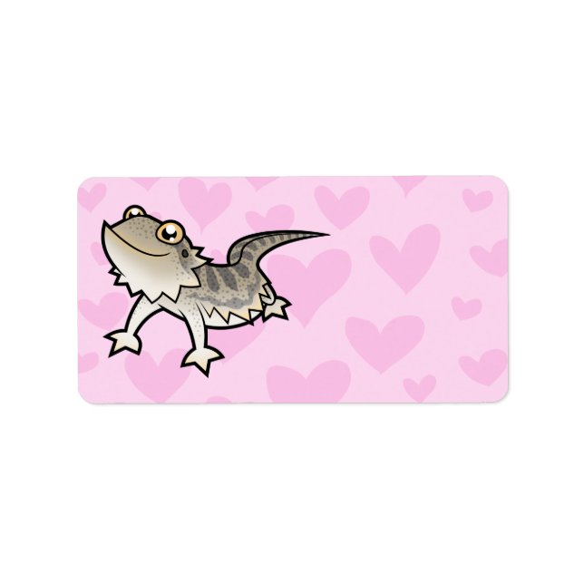 Bearded Dragon / Rankin Dragon Love Label (Front)