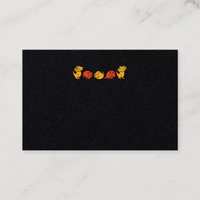 Bearded Dragon Reptile Lizard Pet Business Card (Front)