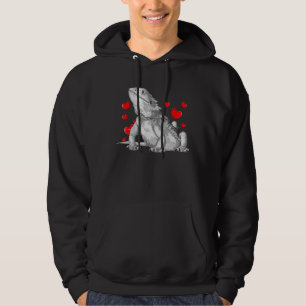 Bearded Dragon Rescue Reptile Lizard Species & Val Hoodie