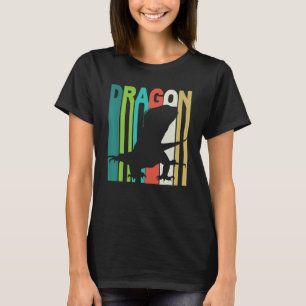 Bearded Dragon Retro Vintage Design T-Shirt