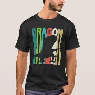 Bearded Dragon Retro Vintage Design T-Shirt