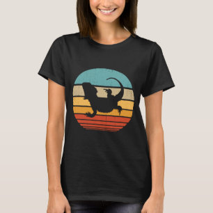 Bearded Dragon Retro Vintage Style 60s 70s Men Wom T-Shirt