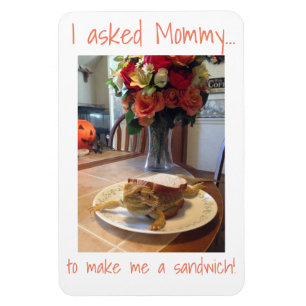 Bearded Dragon Sandwich Magnet