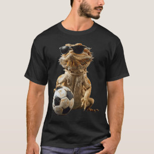 Bearded Dragon Soccer T-Shirt