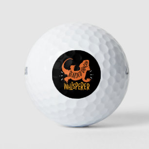 Bearded Dragon Whisperer Fun Golf Balls