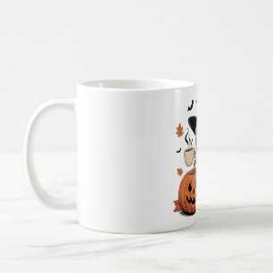 Bearded Dragon Witch Halloween Art Coffee Mug