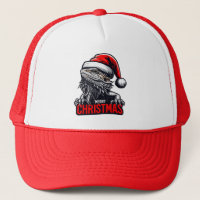 Bearded Dragon Xmas, Merry Christmas Santa Lizard