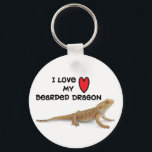 Bearded dragons  Keychain<br><div class="desc">Bearded dragons  Keychain "I love my Bearded dragons"</div>