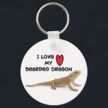 Bearded dragons  Keychain<br><div class="desc">Bearded dragons  Keychain "I love my Bearded dragons"</div>