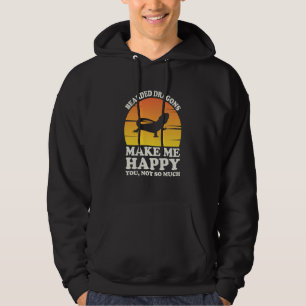 Bearded Dragons Make Me Happy Bearded Dragon Cloth Hoodie