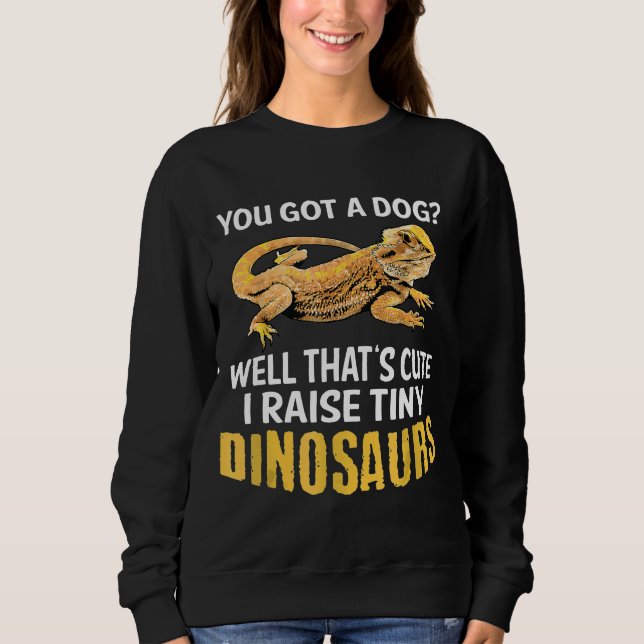 Bearded Dragons Pet Lizard S Men Sweatshirt (Front)