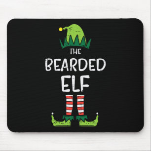 Bearded Elf Matching Christmas For Family Uncle Da Mouse Mat