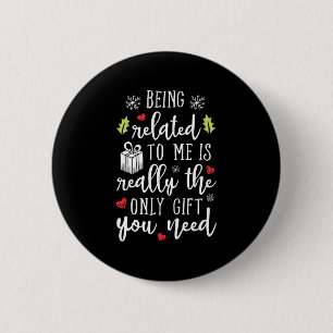 bearded elf matching family group christmas party 6 cm round badge