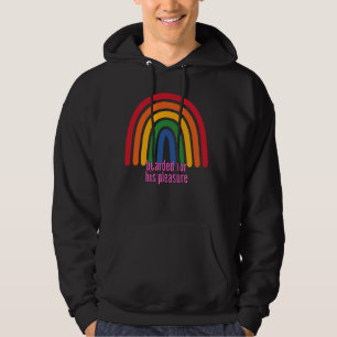 Bearded For His Pleasure Funny Gay Bear Pride 10 Hoodie