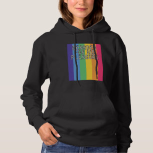 Bearded For His Pleasure Funny Gay Bear Pride 13 Hoodie