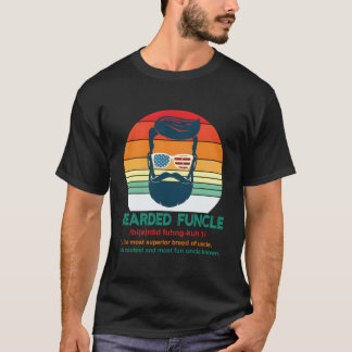Bearded Funcle Definition Uncle T-Shirt