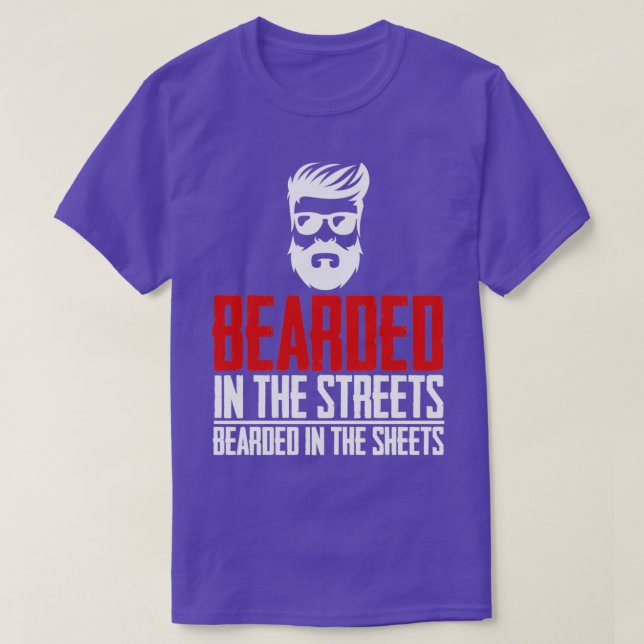 Bearded In The Streets Bearded In The Sheets Full  T-Shirt (Design Front)