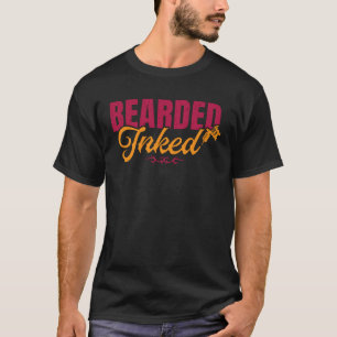 Bearded Inked Tattooist Ink Artist Tattoo Shop T-Shirt