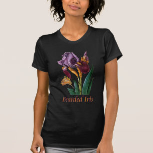 Bearded Iris Flower T-Shirt