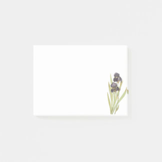 bearded iris(Iris germanica) by Redouté Post-it Notes