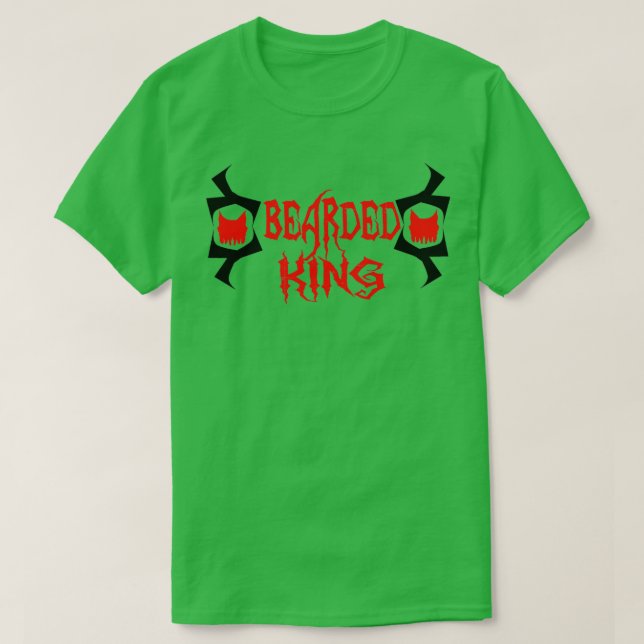 Bearded King T-Shirt (Design Front)