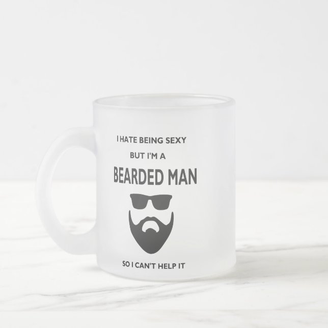 Bearded Man Mug (Left)