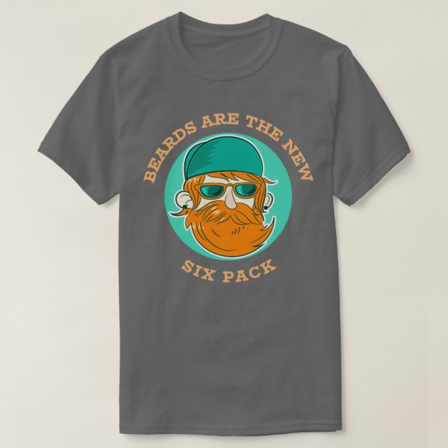Bearded Men 5 T-Shirt (Design Front)